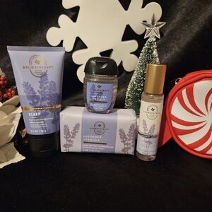 BBW Aromatherapy Mini Lavender Vanilla Relaxation Set